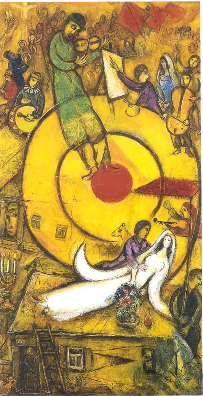 Libération contemporain Marc Chagall Peintures à l'huile